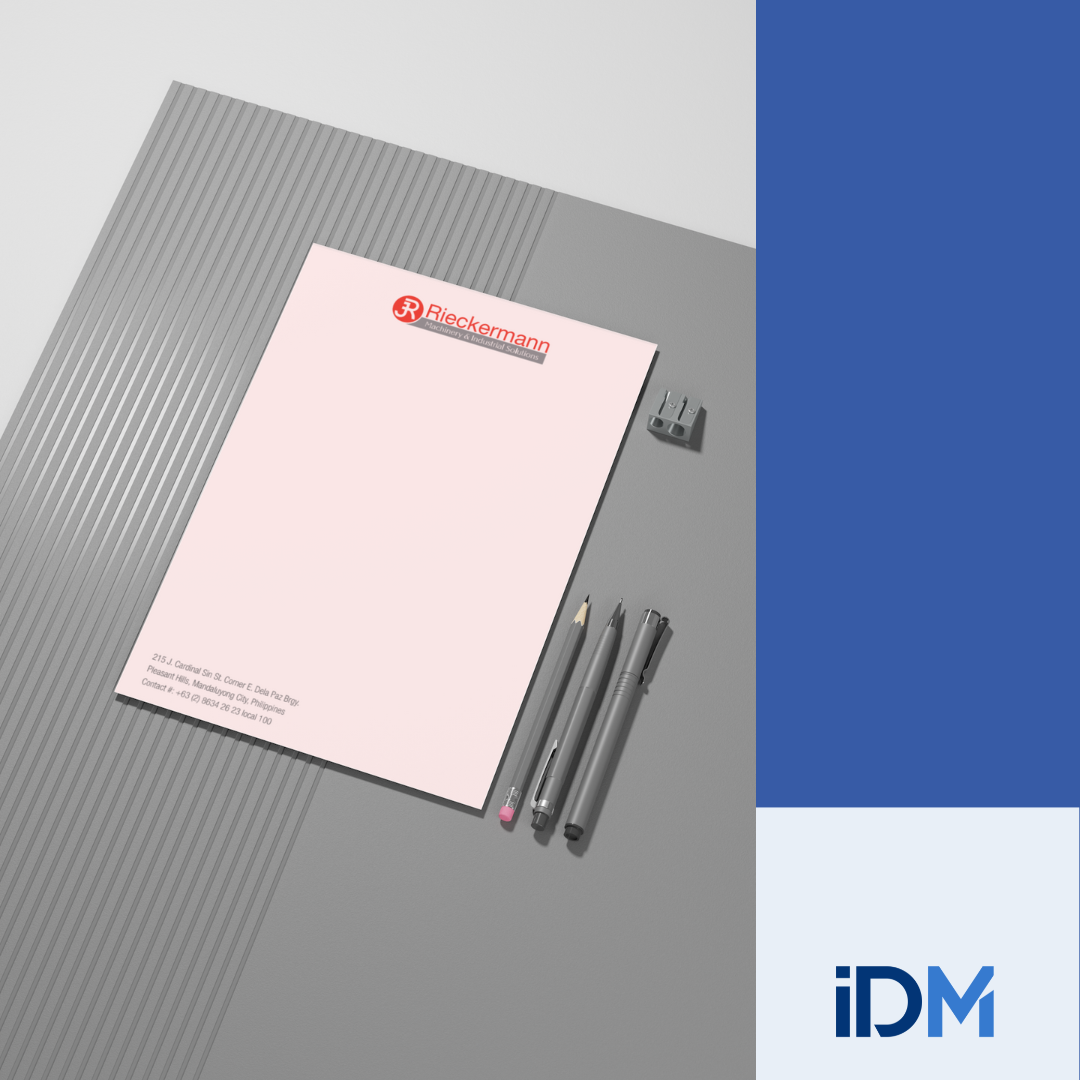 Notepad. Shop Marketing Materials – IDM